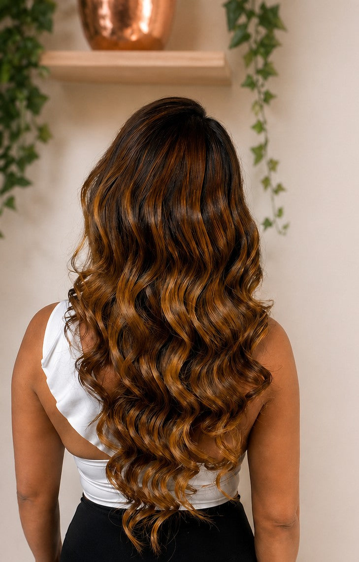 Morena Iluminada Caramelo Dorado
